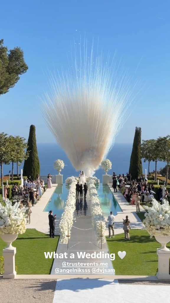 Рікі Мартін, Галкін і Меладзе співали на розкішному весіллі учасниці “Міс Україна” у Каннах: що відомо про гучне свято