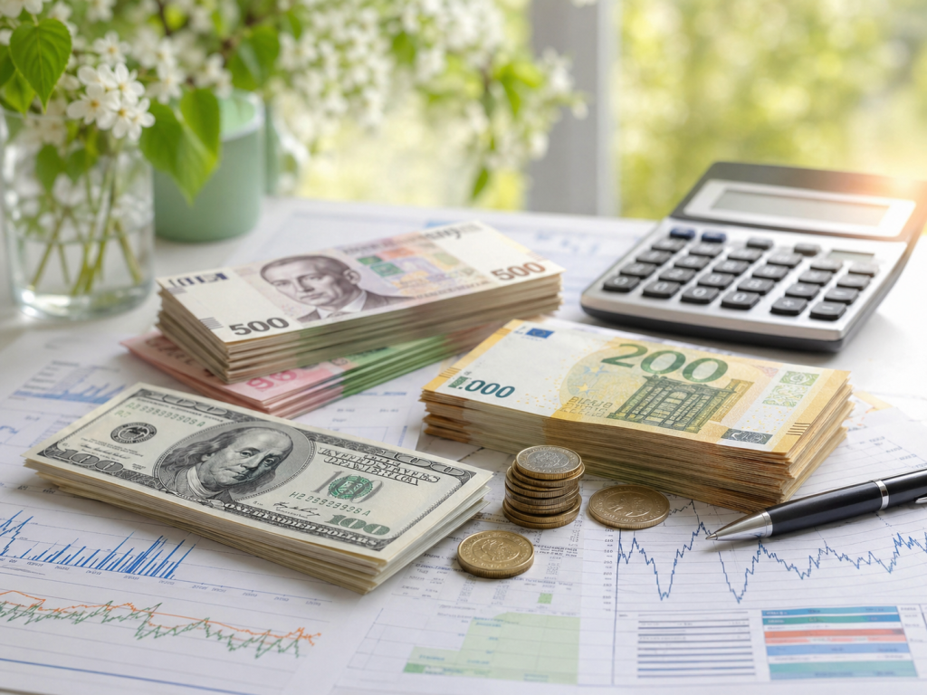 Курс долара і євро у травні 2026: що впливає на валюту і чи чекати стрибка