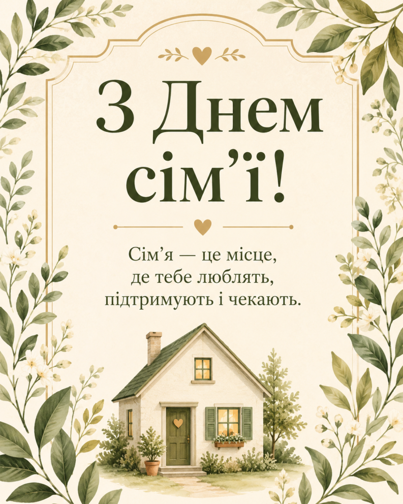 Привітання з Днем сім’ї: теплі слова, красиві побажання у прозі, віршах і коротких повідомленнях