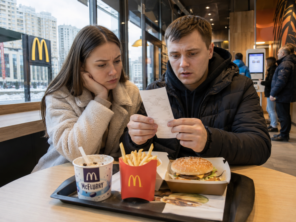 В McDonald’s України суттєво зросли ціни: що подорожчало найбільше