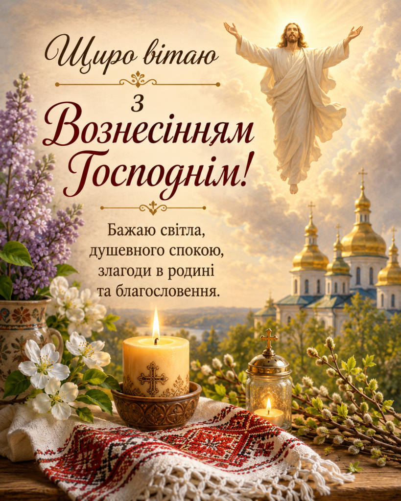 Вознесіння Господнє 2026: коли святкуємо, що означає свято, традиції, заборони та прикмети