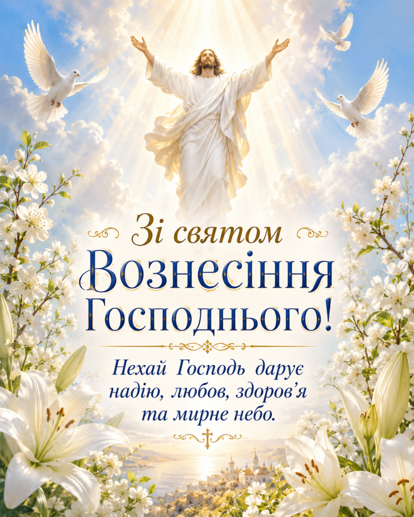 Вознесіння Господнє 2026: коли святкуємо, що означає свято, традиції, заборони та прикмети