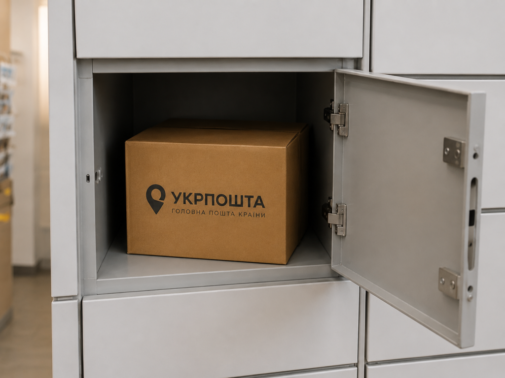 «Укрпошта» запускає спеціальні комірки для швидкого отримання посилок у відділеннях