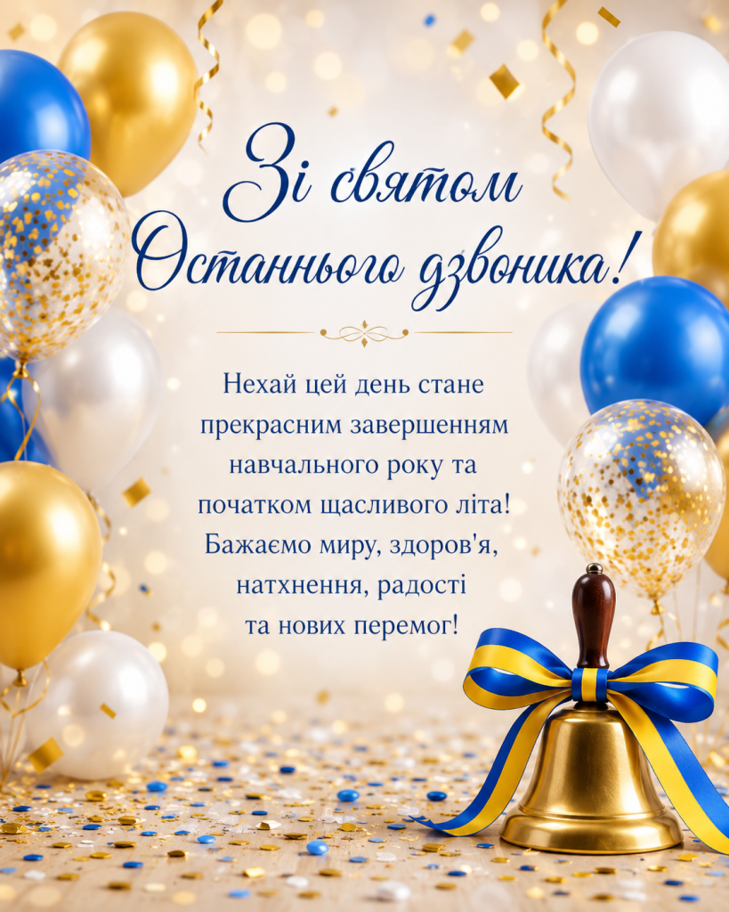 Привітання з Останнім дзвоником і закінченням школи: красиві слова для учнів, випускників, батьків і вчителів