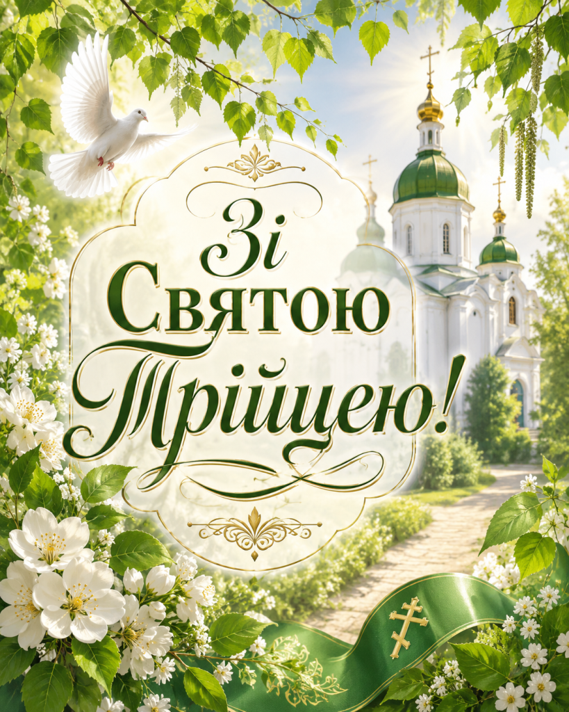 Привітання з Трійцею 2026: красиві побажання українською у прозі, віршах і для листівок