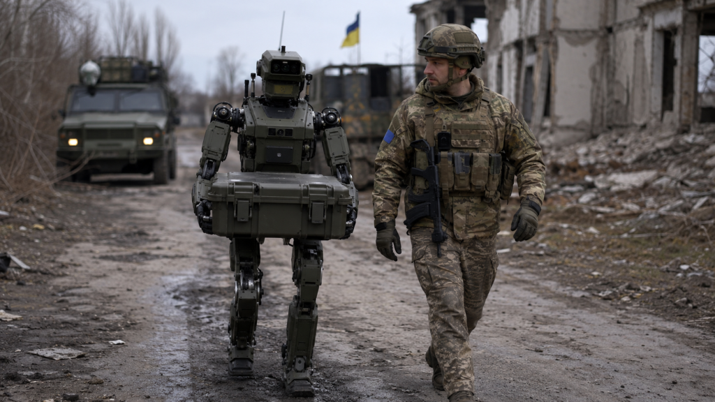 Фронт майбутнього: Україна тестує бойових роботів зі США