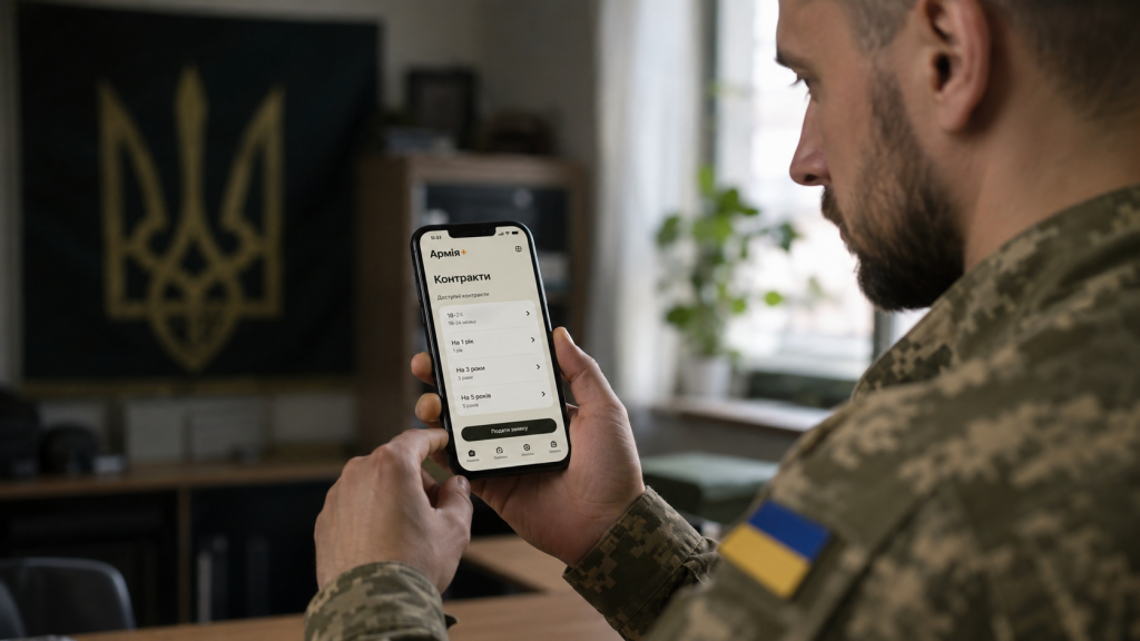 Військові можуть подавати заявки на нові контракти через «Армія+»: як це зробити
