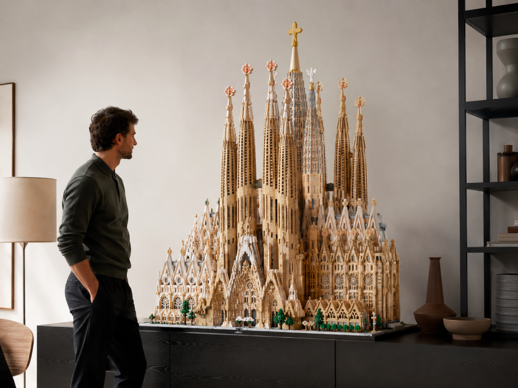 LEGO випускає один із найбільших наборів в історії: собор Святого Сімейства на понад 12 тисяч деталей