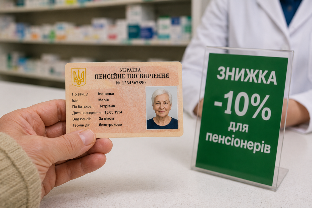 Пенсійне посвідчення як спосіб економії: де пенсіонерам дають знижки