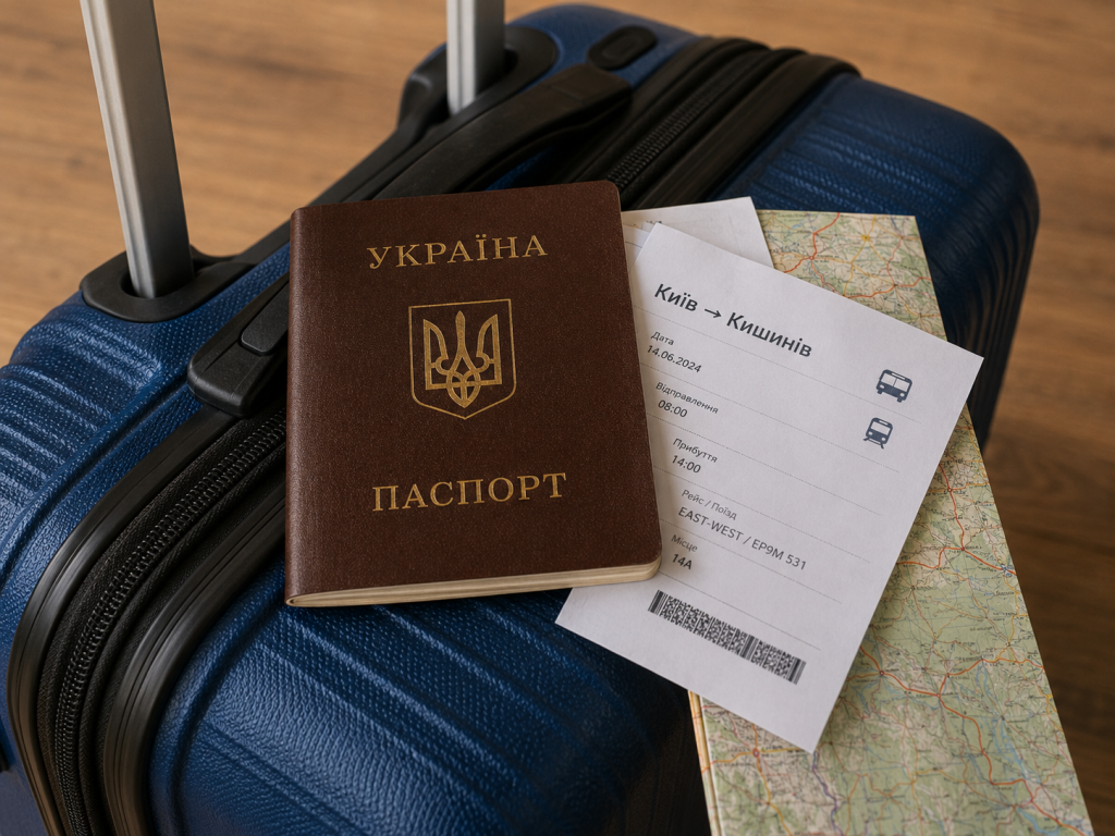 Як дешевше дістатися з Києва до Кишинева 2026 року: порівнюємо потяг, автобус і попутки
