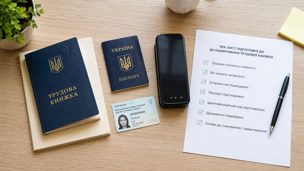 Оцифрування трудової книжки: як подати скани, кому це потрібно і що буде після 10 червня 2026 року