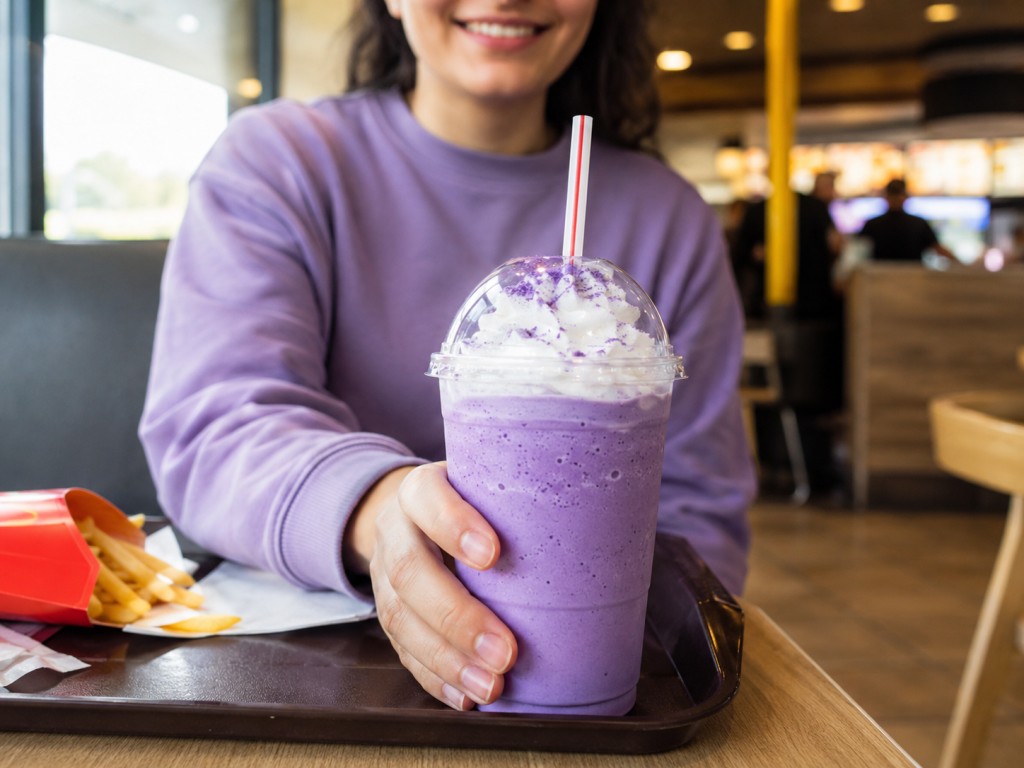 Grimace Shake повертається в McDonald’s: що відомо про фіолетовий коктейль із ягідним смаком
