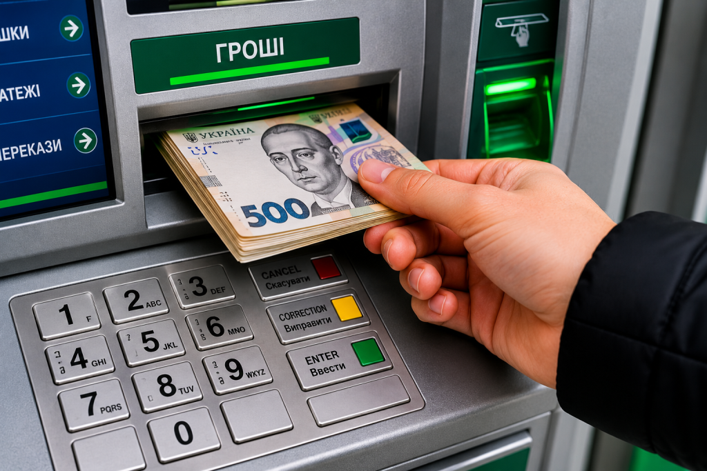 Зняття готівки від 1 липня: які ліміти діють в українських банках