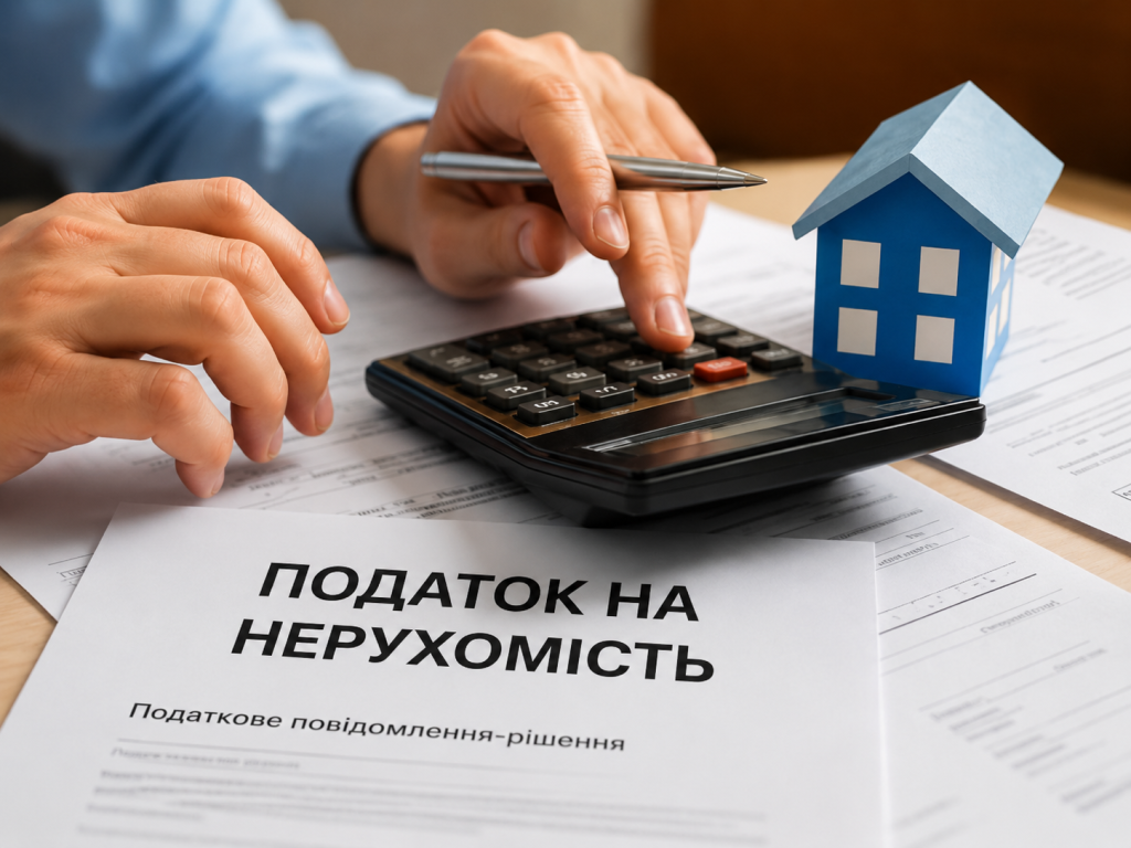 Податок на нерухомість у 2026 році: хто має платити, строки та кому надають пільги