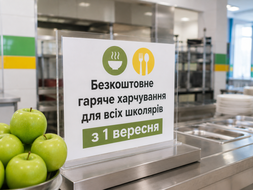 З 1 вересня всі школярі комунальних шкіл отримуватимуть безкоштовне гаряче харчування: що відомо