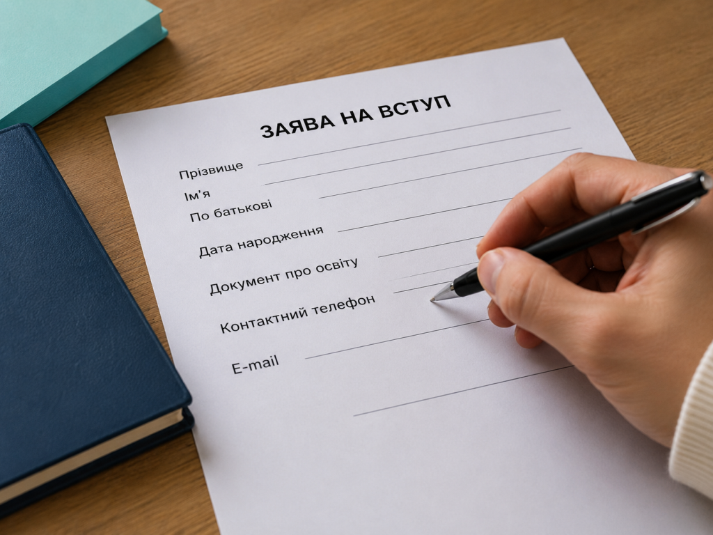 Вступ-2026: повний календар кампанії — кабінети, творчі конкурси, заяви, рейтинги та зарахування