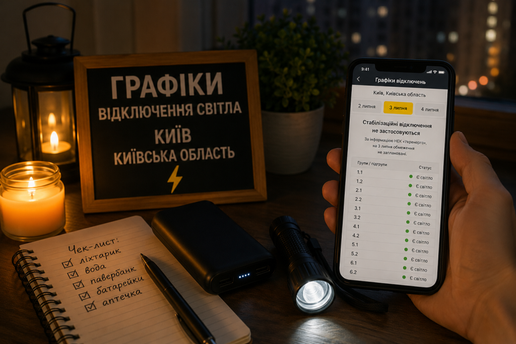 В Україні застосовують аварійні відключення 3 липня: де почали вимикати світло
