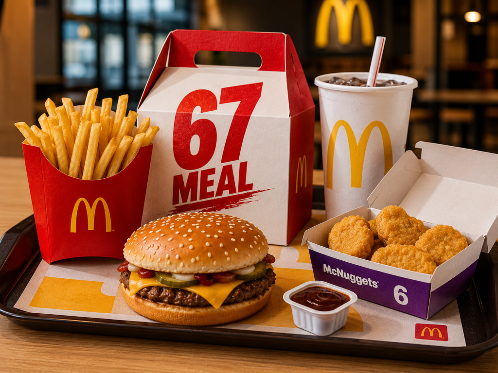У McDonald’s з’явилася новинка «67»: що це за вірусний набір і чи можна замовити його в Україні