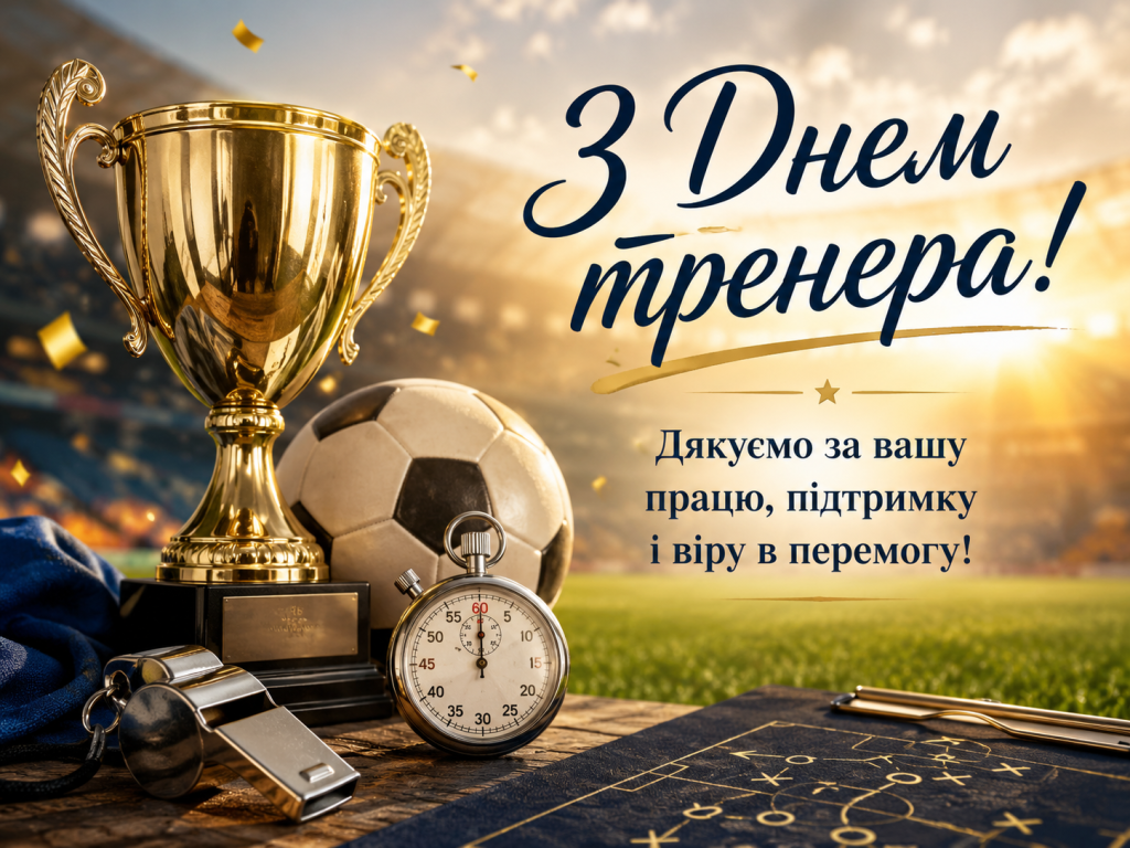 День тренера 2026: красиві привітання та слова подяки наставнику