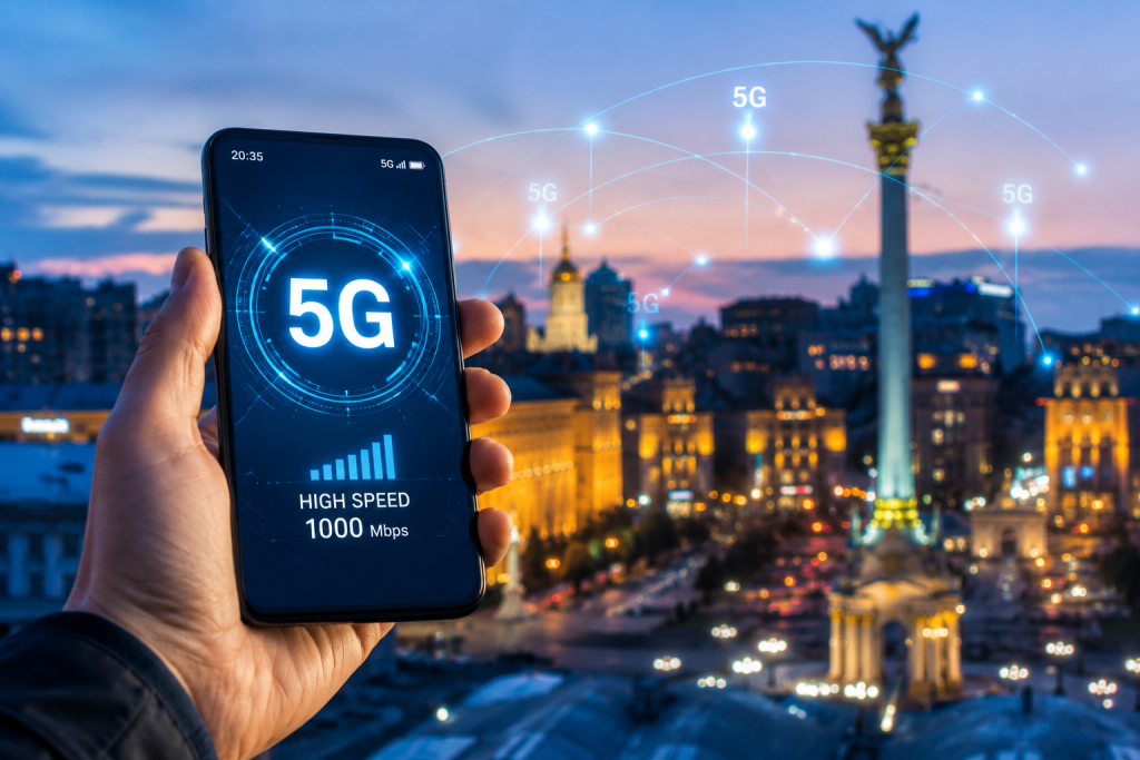 У Києві офіційно запустили 5G: де працює мережа, яка швидкість і як підключитися