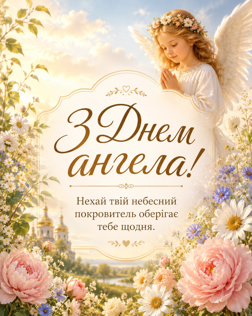 День ангела 24 липня 2026 року: кого вітати з іменинами та красиві побажання
