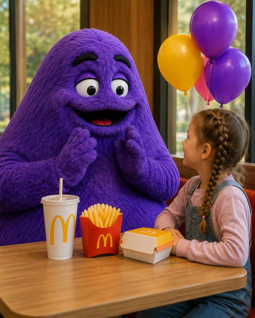 Гримас у McDonald’s Україна 2026: розклад туру містами, дати, адреси та години зустрічей