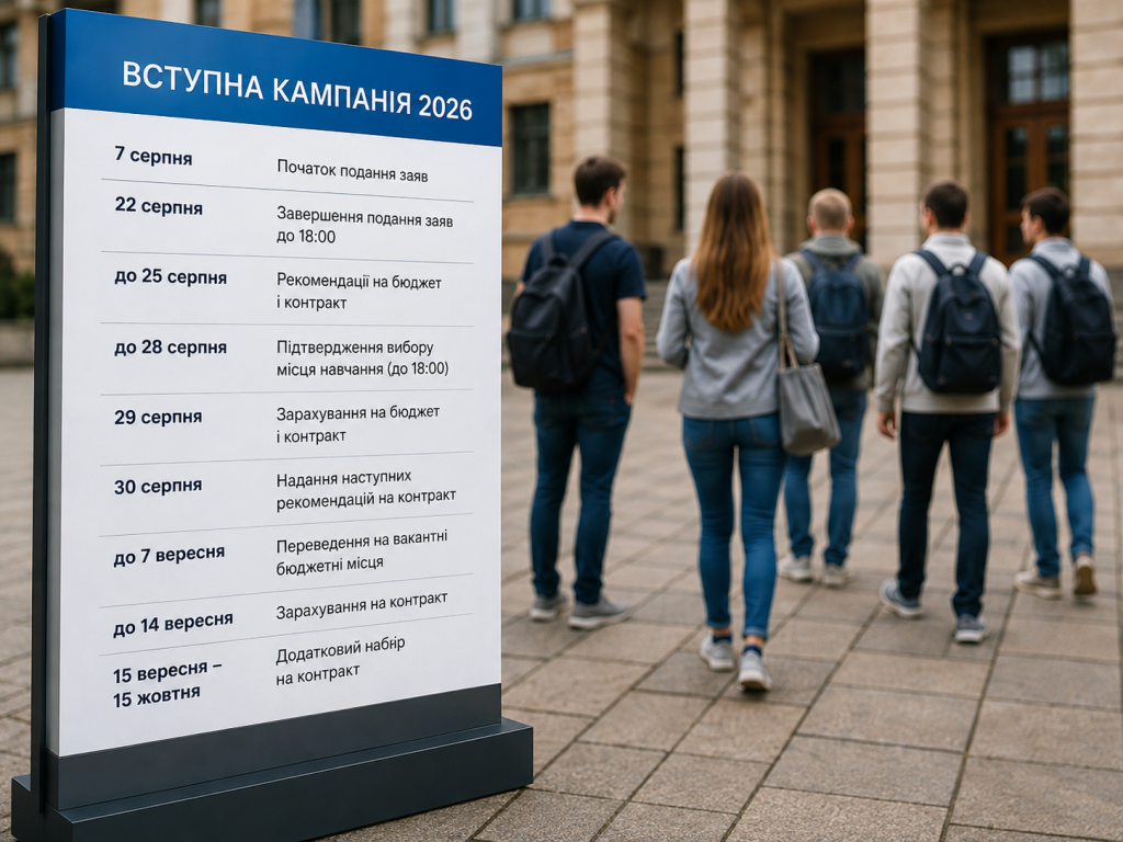 Вступ до магістратури 2026: як подати заяву з 7 серпня та правильно визначити пріоритет