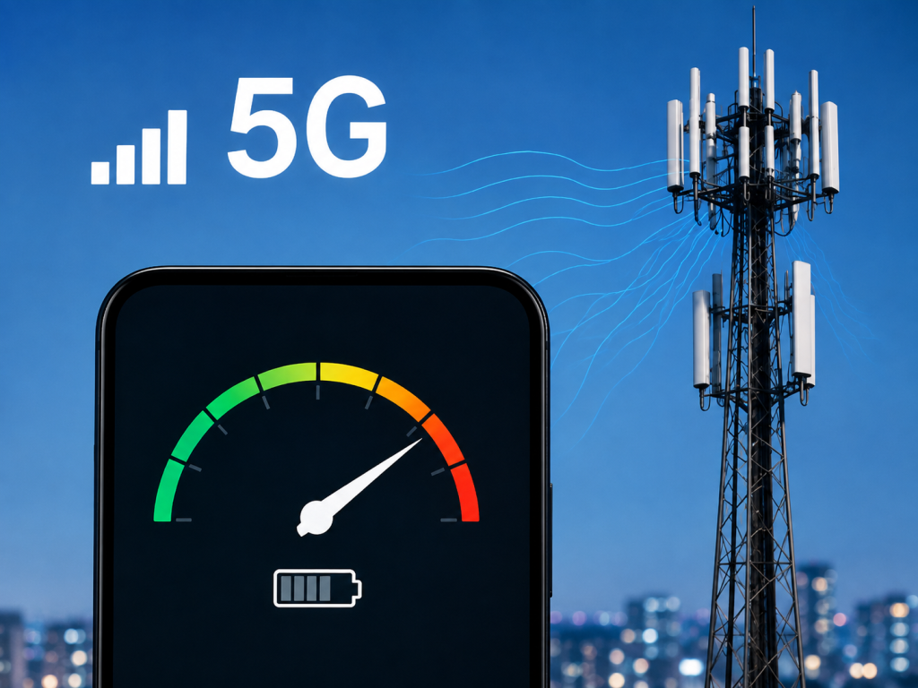Чому телефон сідає швидше з 5G і як це виправити