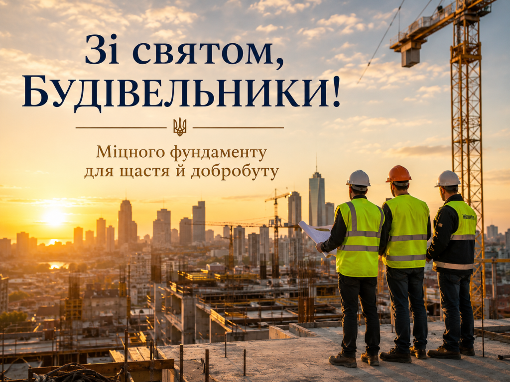 Привітання з Днем будівельника 2026: красиві побажання у прозі, віршах і своїми словами