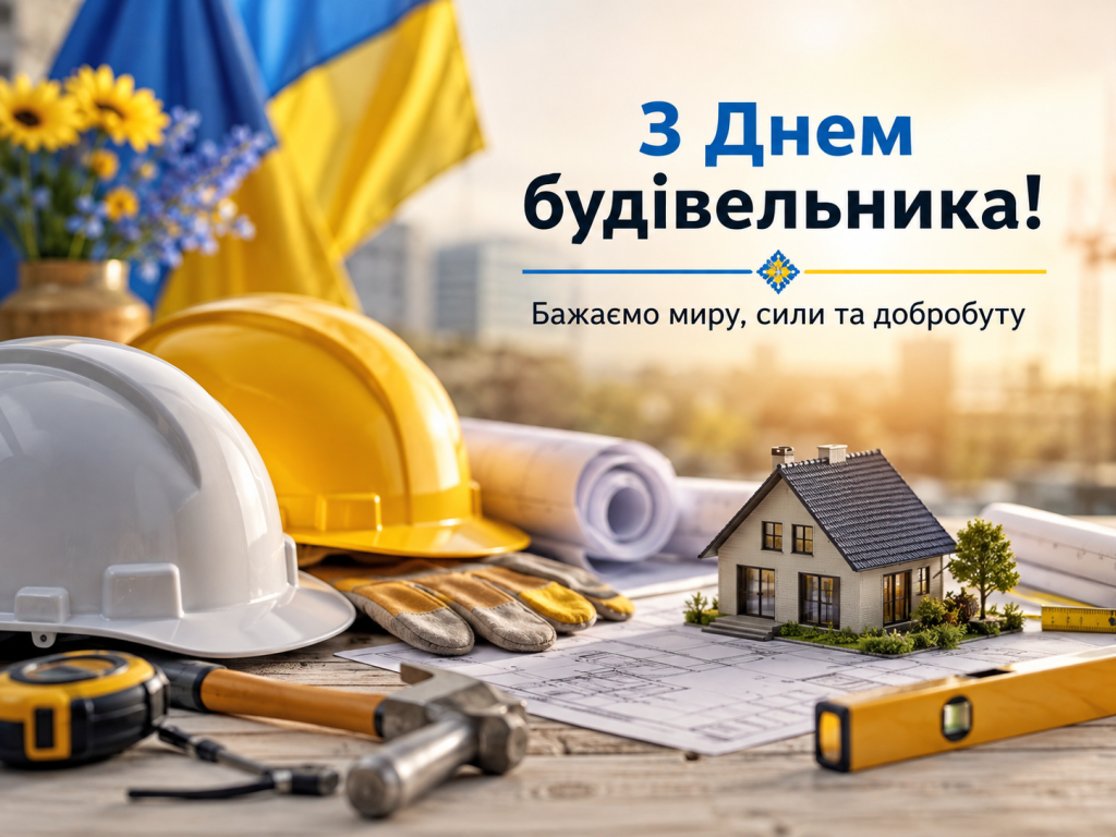 Привітання з Днем будівельника 2026: красиві побажання у прозі, віршах і своїми словами