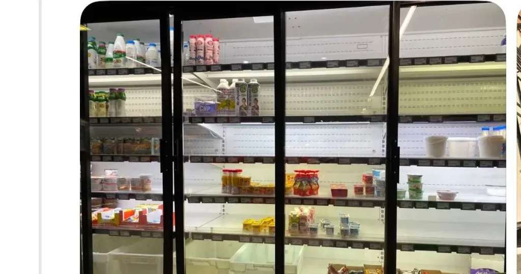 Порожні полиці в магазинах налякали киян: чи варто запасатися продуктами