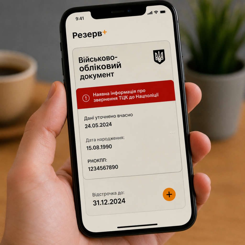 Червона стрічка в Резерв+: що означають різні статуси і коли потрібно звертатися до ТЦК