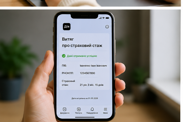 Як перевірити страховий стаж онлайн у 2026 році та знайти помилки до виходу на пенсію