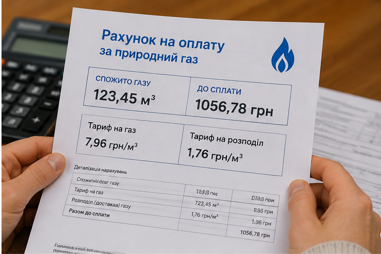 Тарифи на газ від 1 вересня 2026 року: якими вони будуть