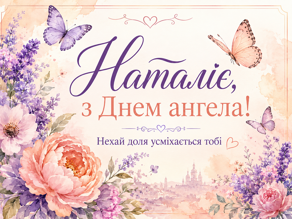 З Днем ангела Наталії: оригінальні привітання з іменинами у віршах, листівках і картинках