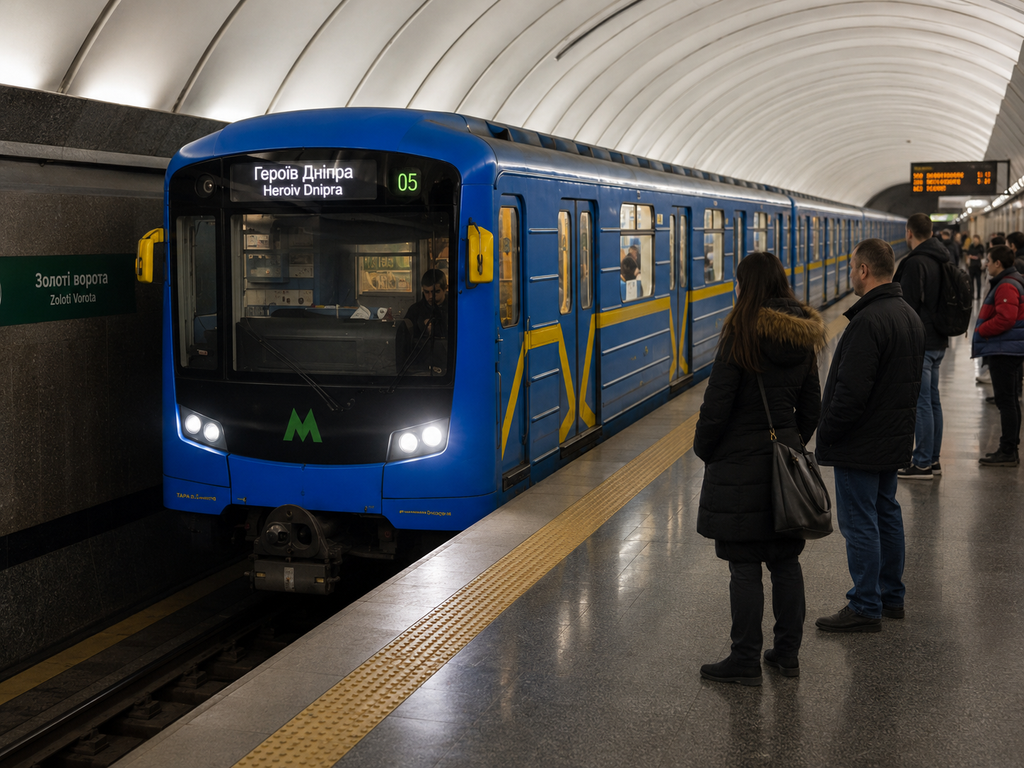 У Києві метро змінило маршрути через тривогу: як зараз курсують поїзди