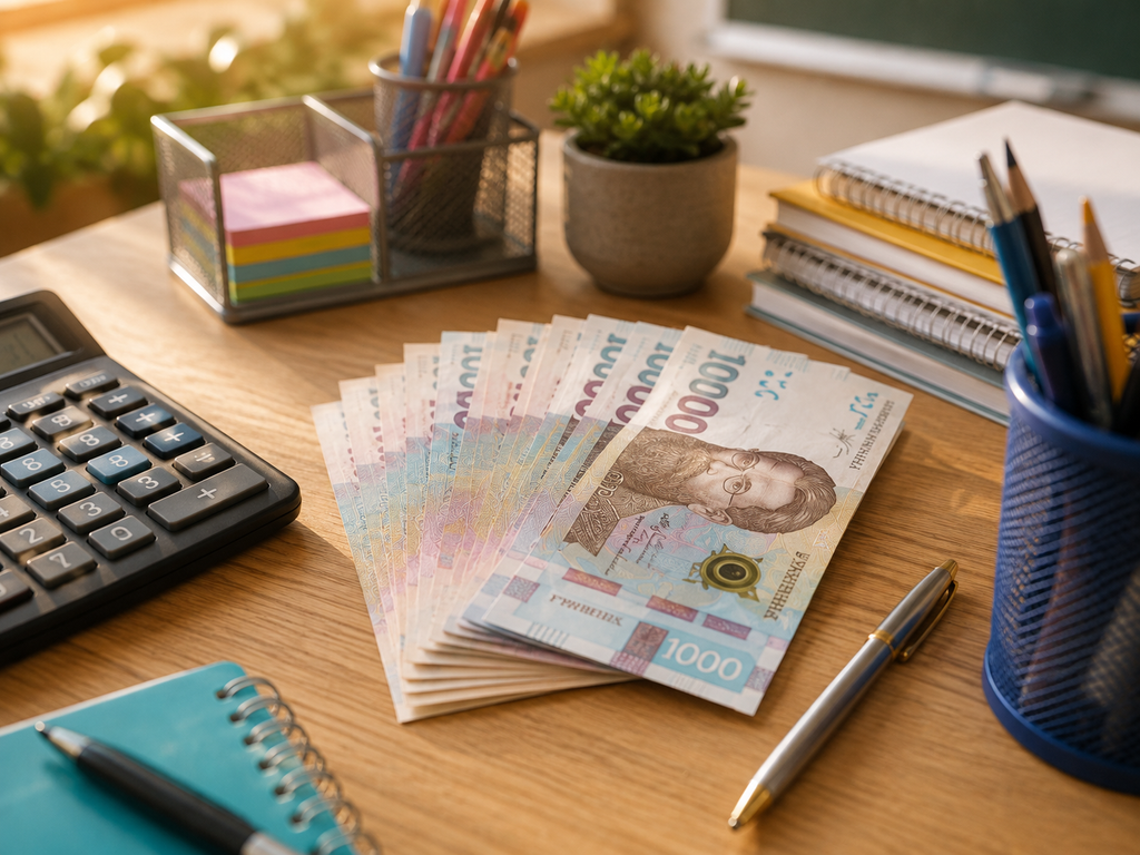 Зарплати вчителів з 1 вересня: наскільки зростуть виплати у 2026 році