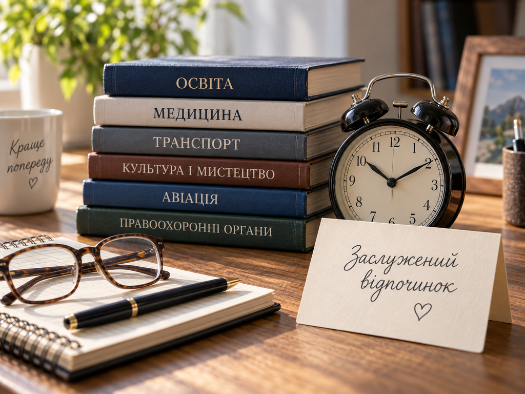 Пенсія за вислугу років у 2026 році: кому можна вийти раніше