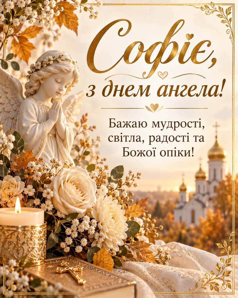 Віра, Надія, Любов і Софія 17 вересня 2026: привітання та листівки
