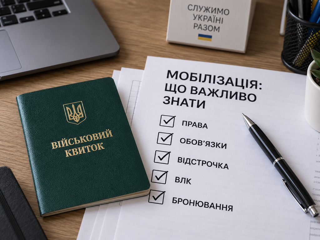 Повістка від ТЦК у 2026 році: чи можуть мобілізувати одразу і що означає виклик