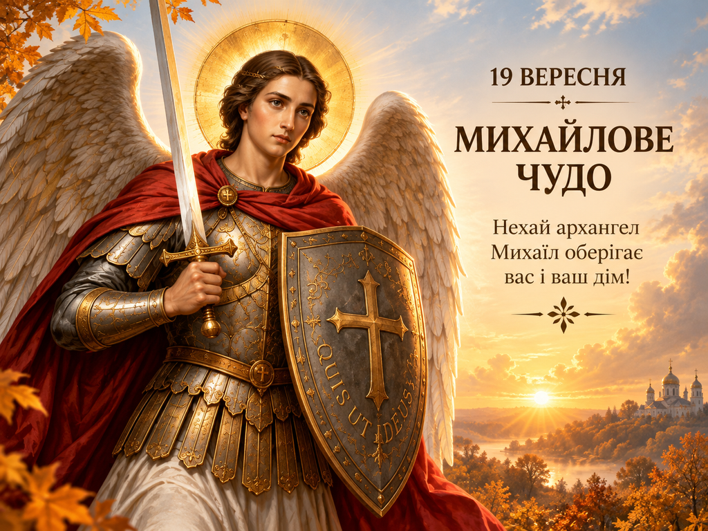 Привітання з Михайловим чудом 19 вересня: красиві слова у прозі та листівки