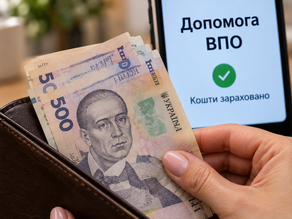 Виплати ВПО у жовтні 2026: кому продовжать допомогу та коли чекати гроші