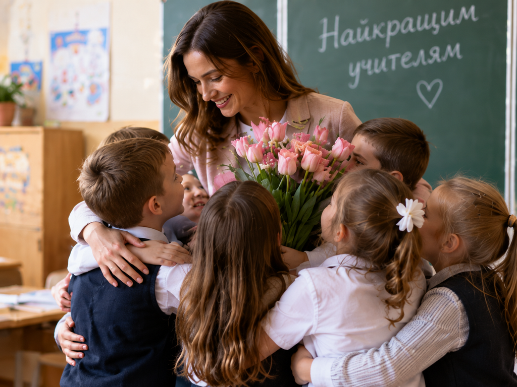 Коли День учителя у 2026 році: дата, привітання та що подарувати педагогові