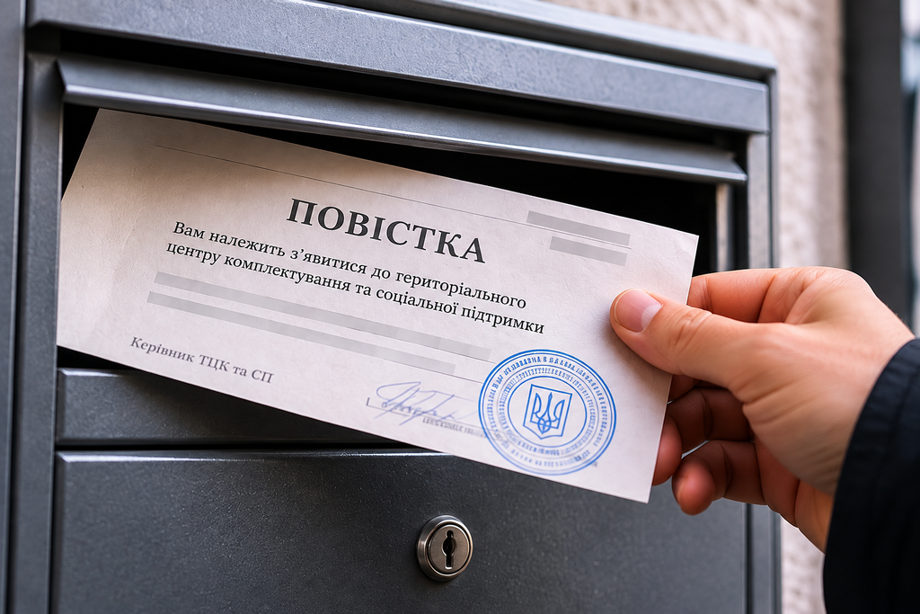 ТЦК залишив повістку у поштовій скриньці: суд вирішив, чи це законно