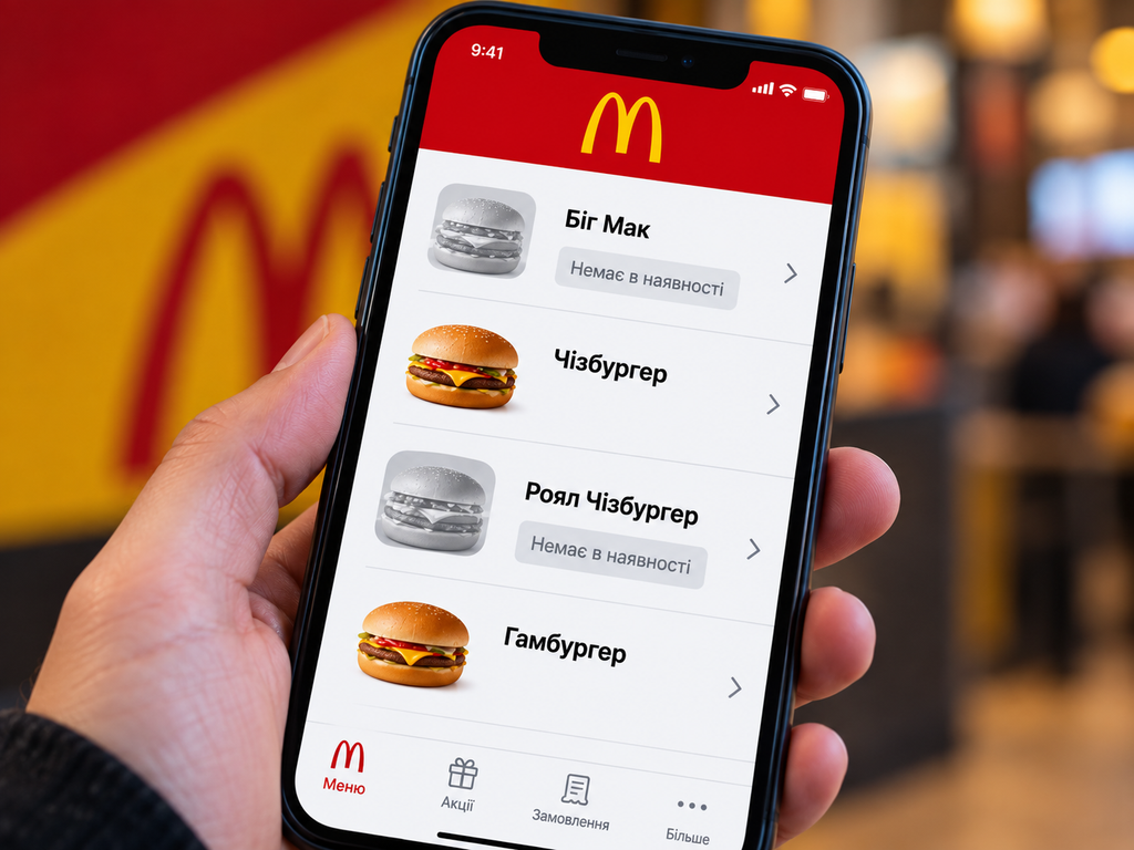 Повітряні тривоги вплинули на меню McDonald’s: які позиції можуть бути недоступні