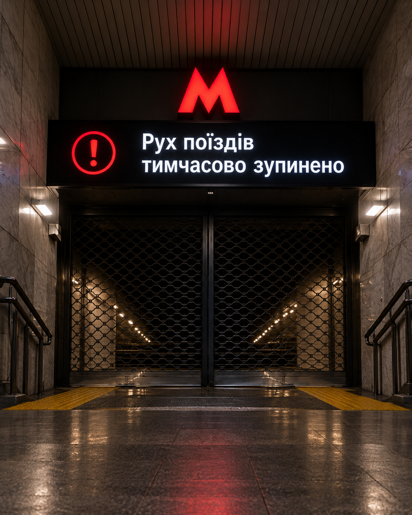 Росія атакує Київ посеред дня: вибухи, зупинка метро та аварійні відключення світла — усі деталі