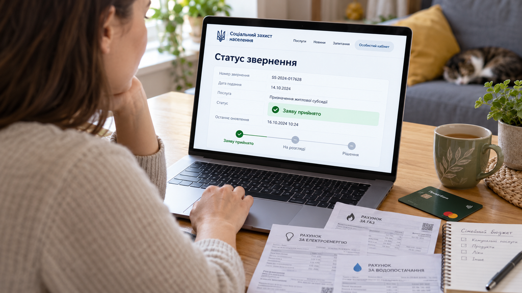 Як оформити субсидію онлайн через ПФУ у 2026 році: покрокова інструкція