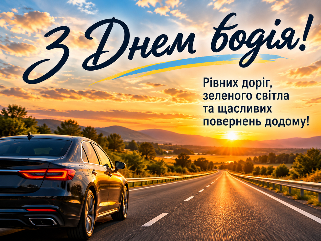 З Днем водія 2026: красиві привітання своїми словами, у віршах та короткі побажання