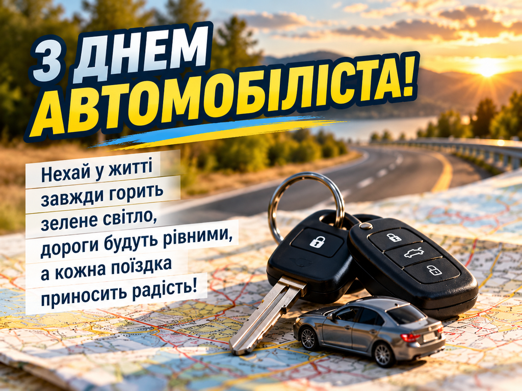 З Днем водія 2026: красиві привітання своїми словами, у віршах та короткі побажання