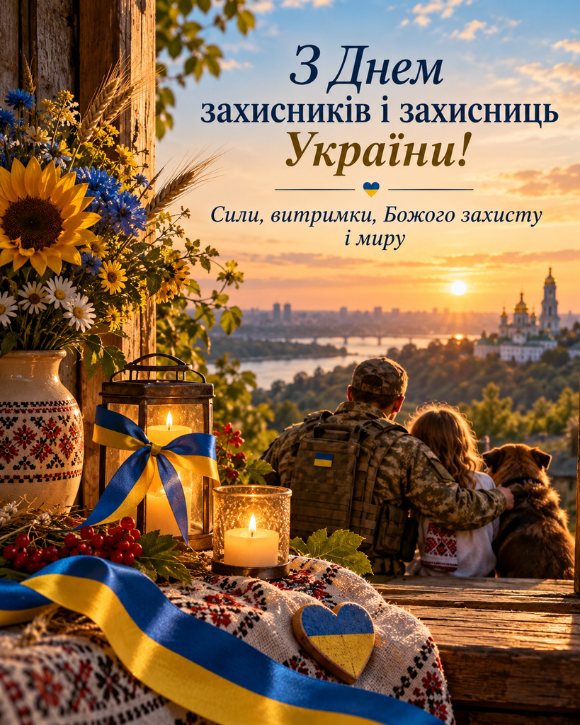 З Днем захисників і захисниць України 2026: привітання, побажання та листівки